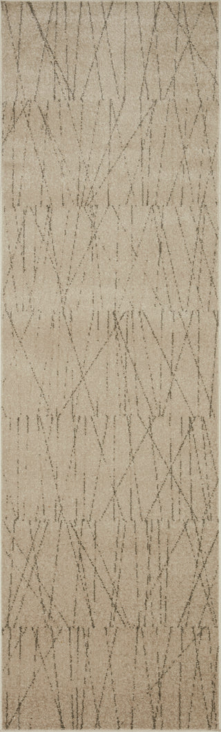 Loloi II Bowery BOW-05 Beige/Pepper Area Rug 2'3''x 7'6'' Runner