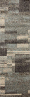 Loloi II Bowery BOW-06 Storm/Taupe Area Rug 2'3''x 7'6'' Runner