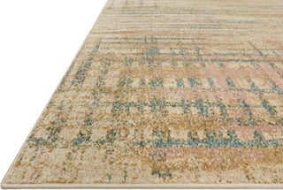 Loloi II Bowery BOW-07 Beige/Multi Area Rug Corner