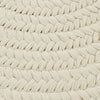 Colonial Mills Boca Raton BR10 White Area Rug Closeup Image