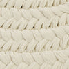 Colonial Mills Boca Raton BR10 White Area Rug Detail Image