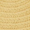 Colonial Mills Boca Raton BR34 Pale Banana Area Rug Closeup Image