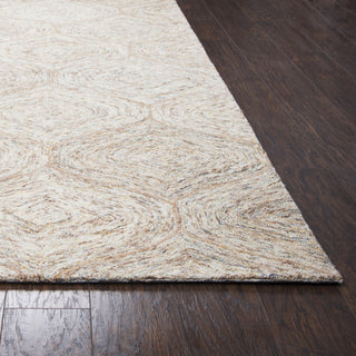 Rizzy Brindleton BR361A Brown Area Rug Corner Shot