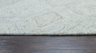 Rizzy Brindleton BR364A Green Area Rug Close Shot