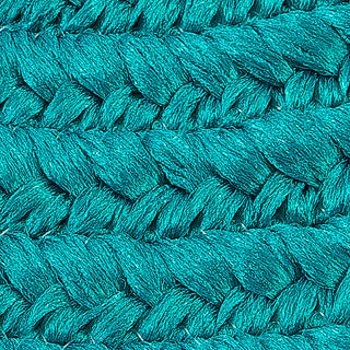 Colonial Mills Boca Raton BR56 Turquoise Area Rug Detail Image