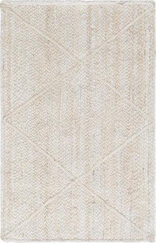 Unique Loom Braided Jute MGN-28 Ivory Area Rug main image