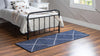 Unique Loom Braided Jute MGN-28 Navy Blue Area Rug Runner Lifestyle Image