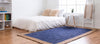 Unique Loom Braided Jute MGN-4 Navy Blue Area Rug Rectangle Lifestyle Image