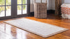 Unique Loom Braided Jute MGN-4 White Area Rug Runner Lifestyle Image
