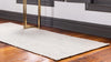 Unique Loom Braided Jute MGN-5-7-8 White Area Rug Runner Lifestyle Image