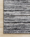 Loloi Brandt BRA-01 Grey/Slate Area Rug Corner On Wood