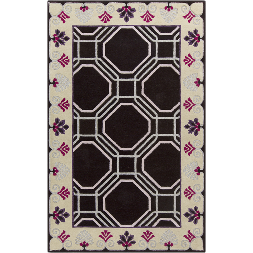 Surya Bordeaux BRD-6006 Area Rug by Florence de Dampierre