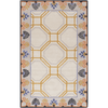 Surya Bordeaux BRD-6008 Taupe Area Rug by Florence de Dampierre 5' x 8'