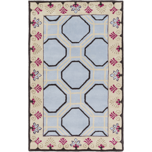 Surya Bordeaux BRD-6012 Area Rug by Florence de Dampierre