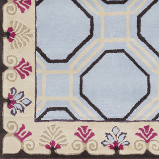 Surya Bordeaux BRD-6012 Slate Hand Tufted Area Rug by Florence de Dampierre Sample Swatch