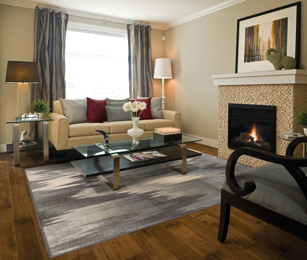 Oriental Weavers Brentwood 8020L Multi/Blue Area Rug RoomScene Feature