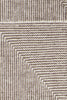 Chandra Bristol BRI-35808 Brown/White Area Rug Close Up