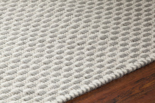 Chandra Bristol BRI-35809 Grey/White Area Rug Detail