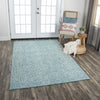 Rizzy Brindleton BR697B Teal Area Rug Room Image Feature