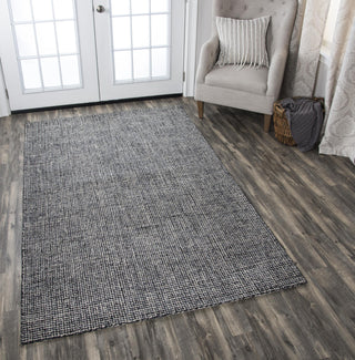 Rizzy Brindleton BR791A Black Area Rug Corner Image