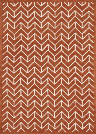 Loloi Brighton BT-08 Tangerine Area Rug main image