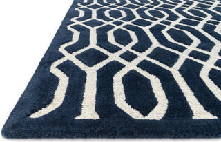 Loloi Brighton BT-09 Navy Area Rug Corner Shot