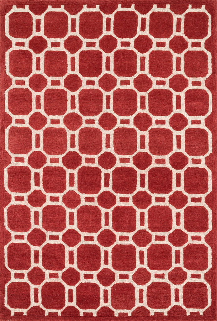 Loloi Brighton BT-12 Red Area Rug main image
