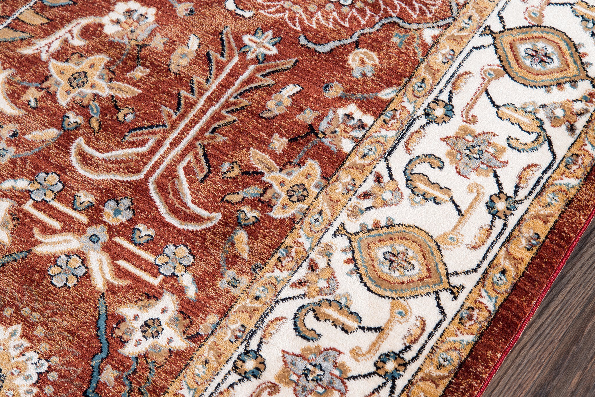 Momeni Brighton BR-02 Rust Area Rug – Incredible Rugs and Decor