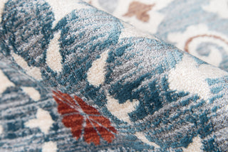 Momeni Brighton BR-03 Blue Area Rug Pile Image