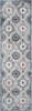Momeni Brighton BR-03 Blue Area Rug Runner Image