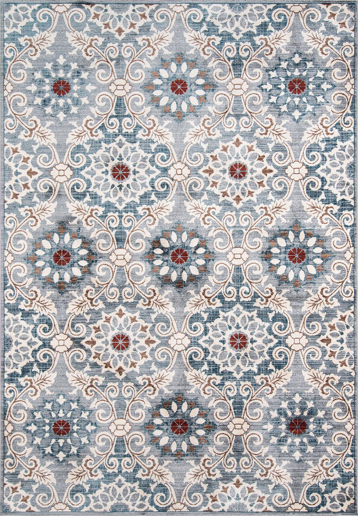 Momeni Brighton BR-03 Blue Area Rug main image