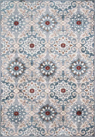 Momeni Brighton BR-03 Blue Area Rug main image