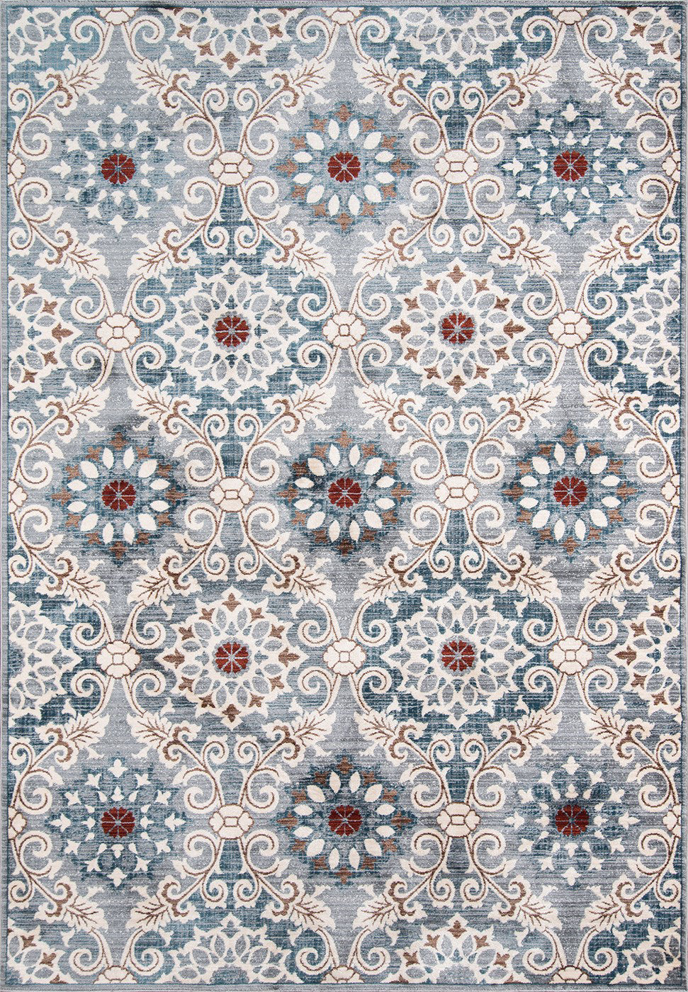 Momeni Brighton BR-02 Blue Area Rug – Incredible Rugs and Decor