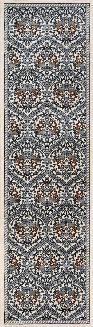 Momeni Brighton BR-04 Blue Area Rug Runner Image