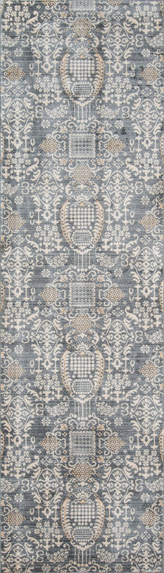 Momeni Brighton BR-06 Grey Area Rug Runner Image