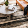 Karastan Elements Brim Dark Linen Area Rug Lifestyle Image Feature