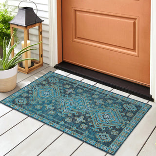 Dalyn Brisbane BR2 Navy Area Rug Room Image Feature