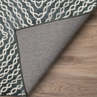 Dalyn Brisbane BR3 Midnight Area Rug Backing Image