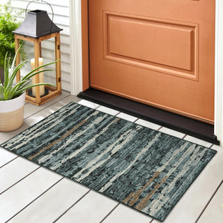 Dalyn Brisbane BR4 Midnight Area Rug Room Image Feature