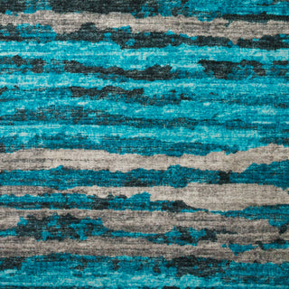 Dalyn Brisbane BR4 Teal Area Rug Closeup Image