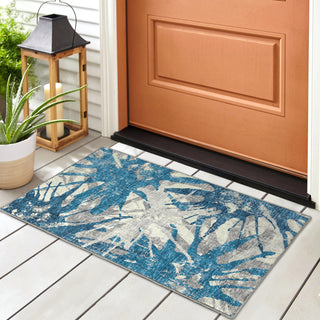 Dalyn Brisbane BR6 Cobalt Area Rug Room Image Feature