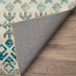 Dalyn Brisbane BR8 Linen Area Rug Backing Image