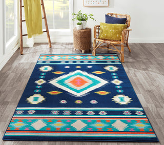 Momeni Brittany BRT-1 Navy Area Rug main image