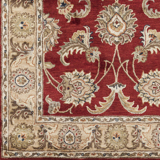 Surya Brilliance BRL-2003 Burgundy Hand Tufted Area Rug Sample Swatch