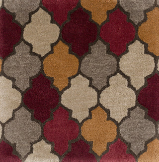 Surya Brilliance BRL-2018 Dark Red Area Rug Sample Swatch