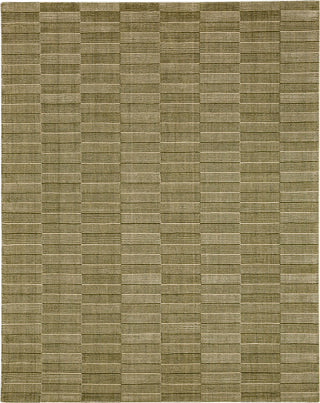 Karastan Broken Stripe Moss Area Rug by Bobby Berk main image