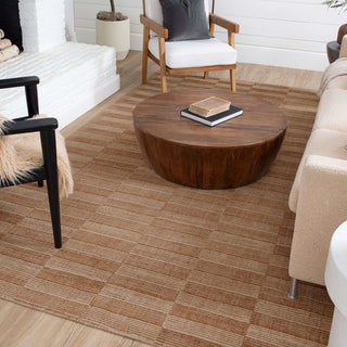 Karastan Broken Stripe Sienna Area Rug by Bobby Berk Lifestyle Image Feature