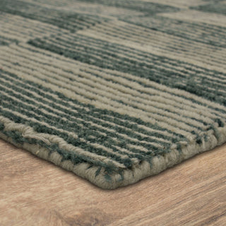 Karastan Broken Stripe Twilight Area Rug by Bobby Berk Lifestyle Image