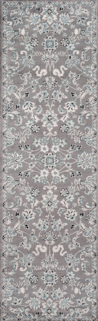 Momeni Brooklyn Heights BH-05 Grey Area Rug Runner Image