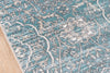 Momeni Brooklyn Heights BH-07 Blue Area Rug Close up